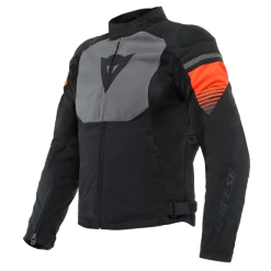 Dainese Air Fast Tex Jacket Black/Gray/Fluo-Red