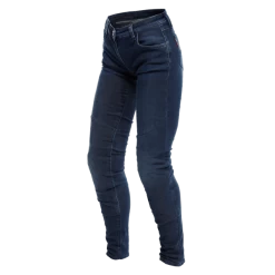 Dainese Denim Brushed Skinny Lady Tex Pants Blue