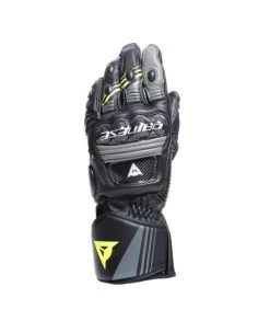 Dainese Druid 4 Gloves Black-Charcoal-Gray-Fluo-Yellow