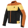 Dainese Elettrica Air Tex Jacket Black/Leather-Brown/Yellow -Doe het met Jersey. dainese elettrica air tex jacket black leather brown mineral yellow motorcycle jacket motorradjacke blouson veste motorjas mont chaqueta 1 1