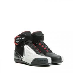 Dainese Energyca AIR Shoes Black White Red - Riding Shoes - Laarzen