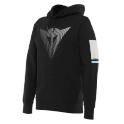 Dainese Fade Hoodie Black/Cool-Gray/White