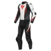 Dainese Laguna Seca 5 2PCS Motorpak Tweedelig Schwarz/Weiss/Lava-Rot -Doe het met Jersey. dainese laguna seca 5 2pcs leather suit black white lava red one piece suit 1 teiler overall combinaison 1 piece traje tulum 1 1