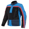 Dainese Outlaw Tex Jacket Black Light-Blue Black-Iris -Doe het met Jersey. dainese outlaw tex jacket black blue black iris motorcycle jacket motorradjacke blouson veste motorjas mont chaqueta 1