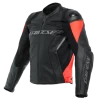 Dainese Racing 4 Leather Jacket Black-Fluo-Red -Doe het met Jersey. dainese racing 4 leather jacket black fluo red motorcycle jacket motorradjacke blouson veste motorjas mont chaqueta 1 10