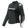 Dainese Rapida Lady Leather Jacket Black-Matt/White 2 Dainese Rapida Lady Leather Jacket Black-Matt/White -Doe het met Jersey. dainese rapida lady black white motorcycle jacket motorradjacke blouson veste motorjas mont chaqueta 1 1