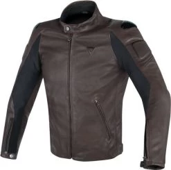 Dainese STREET Darker Leather Jacket Dark-Brown