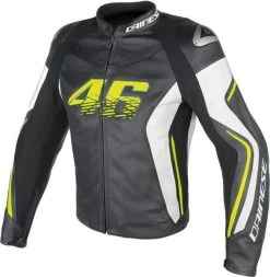 Dainese VR46 D2 Leather Jacket VR46
