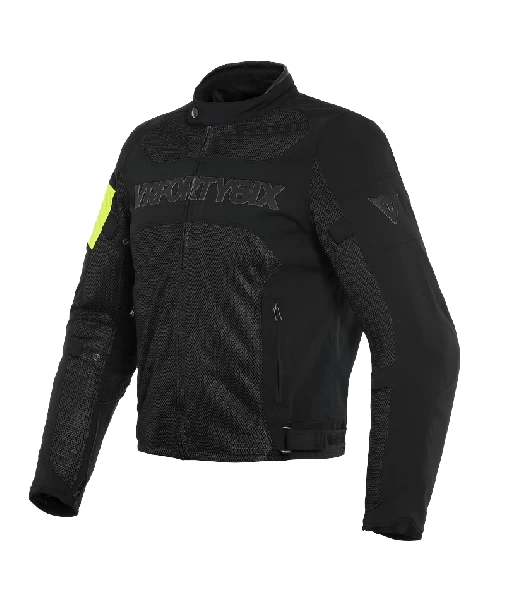 Dainese VR46 Grid Air Textieljack Schwarz/Fluo-Gelb 3 Dainese VR46 Grid Air Textieljack Schwarz/Fluo-Gelb