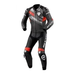 Revit Apex 2-PC Suit Black-Fluo Red