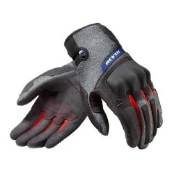 Revit Volcano Gloves Black-Grey - Long Gloves - Handschoenen