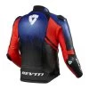 Revit Quantum 2 Jacket Blue-Neon Red -Doe het met Jersey. fjl122 2200mb 300rgb08 w