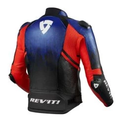 Revit Quantum 2 Jacket Blue-Neon Red