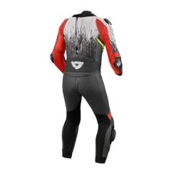 Revit Quantum 2 One-Piece Suit White-Neon Red