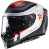 HJC RPHA 70 Carbon Reple White / Orange 2 HJC RPHA 70 Carbon Reple White / Orange -Doe het met Jersey. hjc rpha 70 carbon reple white orange full face helmet helm casque kask casco 1 1