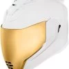 Icon Airflite Peace Keeper White Full-Face Helmet -Doe het met Jersey. icon airflite peace keeper white full face helmet helm casque kask casco 1 13