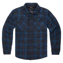 Icon Upstate Riding Flannel Blue