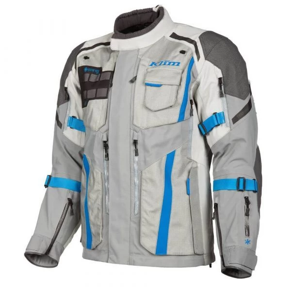 Klim Badlands Pro Motorjas Cool Gray Electric Blue Lemonade 3 Klim Badlands Pro Motorjas Cool Gray Electric Blue Lemonade