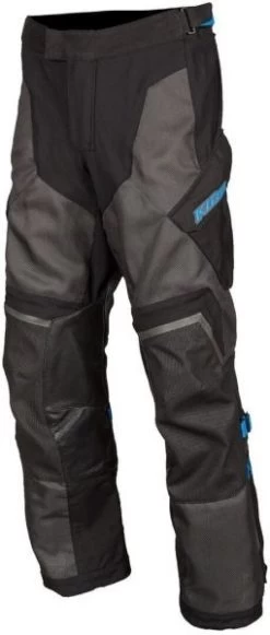 Klim Baja S4 Pants Black - Kinetik Blue