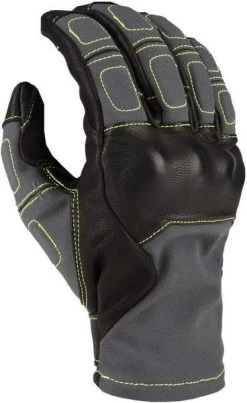 Klim Marrakesh Gloves Asphalt - Hi-Vis