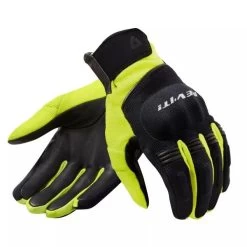 Revit Mosca H2O Gloves Black-Neon Yellow - Short Gloves - Handschoenen