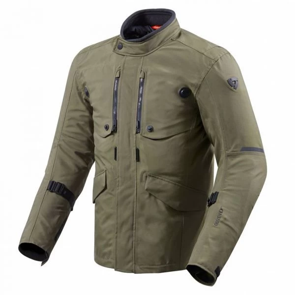 Revit Trench GTX Motorjas Dark Green