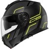 Schuberth C5 Master Black-Yellow -Doe het met Jersey. schuberth c5 master black yellow 187 modular helmet klapphelm casque modulaire systeemhelm kask casco modular 1