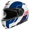 Schuberth C5 Master White-Blue -Doe het met Jersey. schuberth c5 master white blue 253 modular helmet klapphelm casque modulaire systeemhelm kask casco modular 1