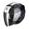 Scorpion EXO-230 Condor Metal Black-White 2 Scorpion EXO-230 Condor Metal Black-White -Doe het met Jersey. scorpion exo 230 condor metal black white open face helmet helm casque jet kask casco abierto 1 2