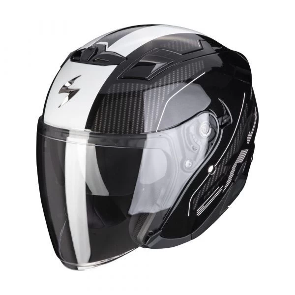 Scorpion EXO-230 Condor Metal Black-White 3 Scorpion EXO-230 Condor Metal Black-White