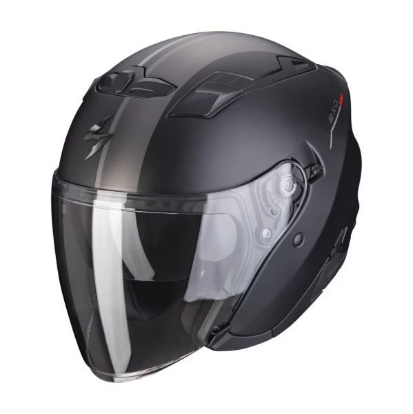 Scorpion EXO-230 SR Matt Black-Silver-Red 3 Scorpion EXO-230 SR Matt Black-Silver-Red