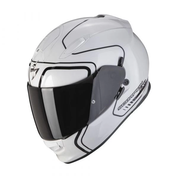 Scorpion EXO-491 West White-Black 3 Scorpion EXO-491 West White-Black