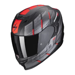 Scorpion EXO-520 EVO AIR MAHA Matt Black-Red