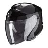 Scorpion EXO-S1 SOLID Black -Doe het met Jersey. scorpion exo s1 solid black open face helmet helm casque kask casco 1 1