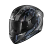 Shark D-Skwal 2 Atraxx KVX -Doe het met Jersey. shark d skwal 2 atraxx mat kab full face integralhelm casque integral kask casco integral 1 3
