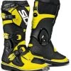 Sidi Flame Black-Yellow Fluo -Doe het met Jersey. sidi flame black yellow fluo motorcycle boots motorradstiefel motorlaarzen bottes botas botlar 1 1